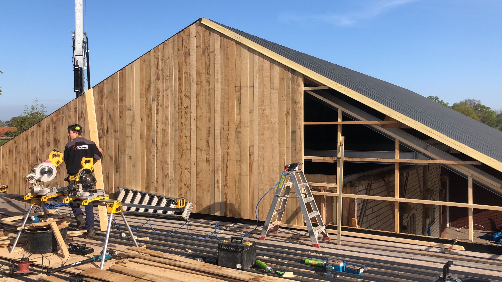 Restauratie hondenverblijf Weerselo foto